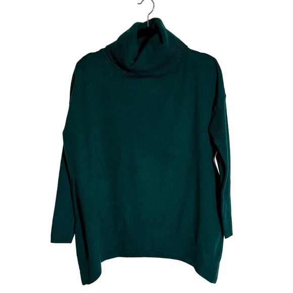 Sweet Romeo Green Turtle Neck Sweater Size M NWT - Picture 1 of 9